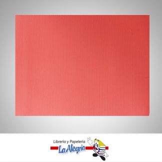carton corrugado 50x70cm rojo