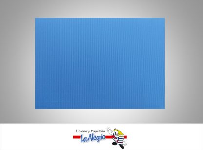 carton corrugado 50x70cm azul rey